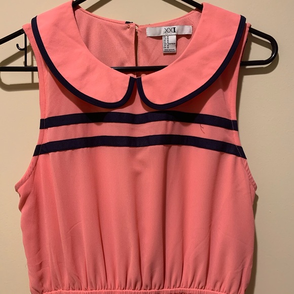 Peter Pan Collared Forever 21 Dress - Picture 3 of 4